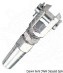 Terminale inox forcella Ø 5 mm